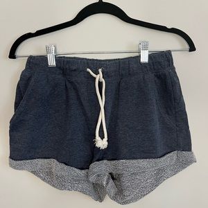 H&M Lounge Shorts - Navy Blue- Small